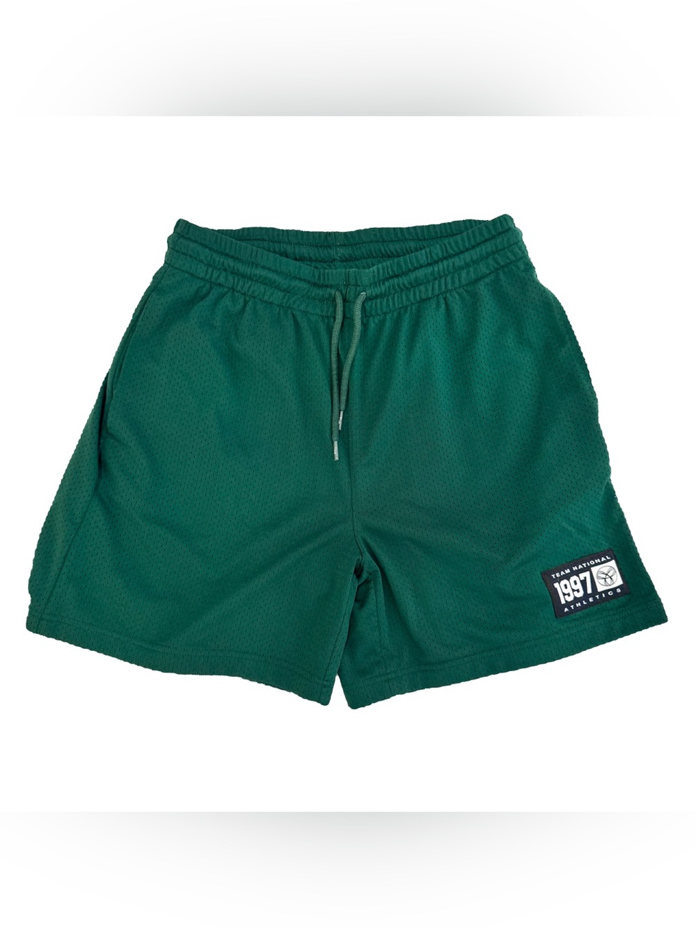 TNA Green Athletic Mesh Shorts